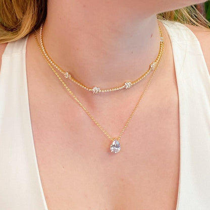 Stella Shiny Flower Necklace Shop Style & More | Fresh Looks, Everyday Deals & Free Shipping