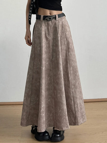 A-Line Maxi Skirt See size chart under “more details” The Fashion Celestial