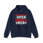 Most Likely To Offer Santa A Beer Hooded Sweatshirt The Devil's Pickle