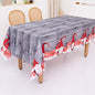 Christmas Decoration Creative Christmas Printed Tablecloth Table Flag Christmas Desktop Decoration Supplies