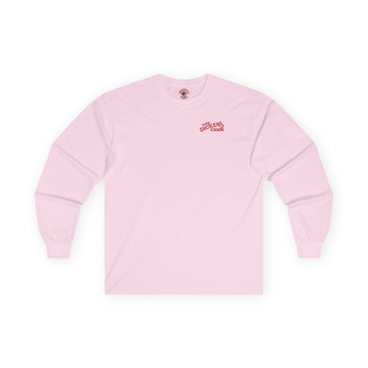 Hard Dickens Cider Front/Back Long Sleeve Tee The Devil's Pickle