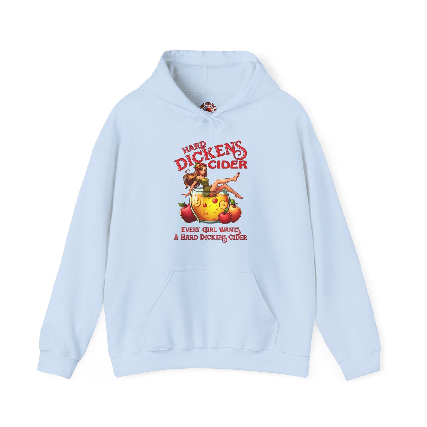 Hard Dickens Cider Hooded Sweatshirt The Devil's Pickle