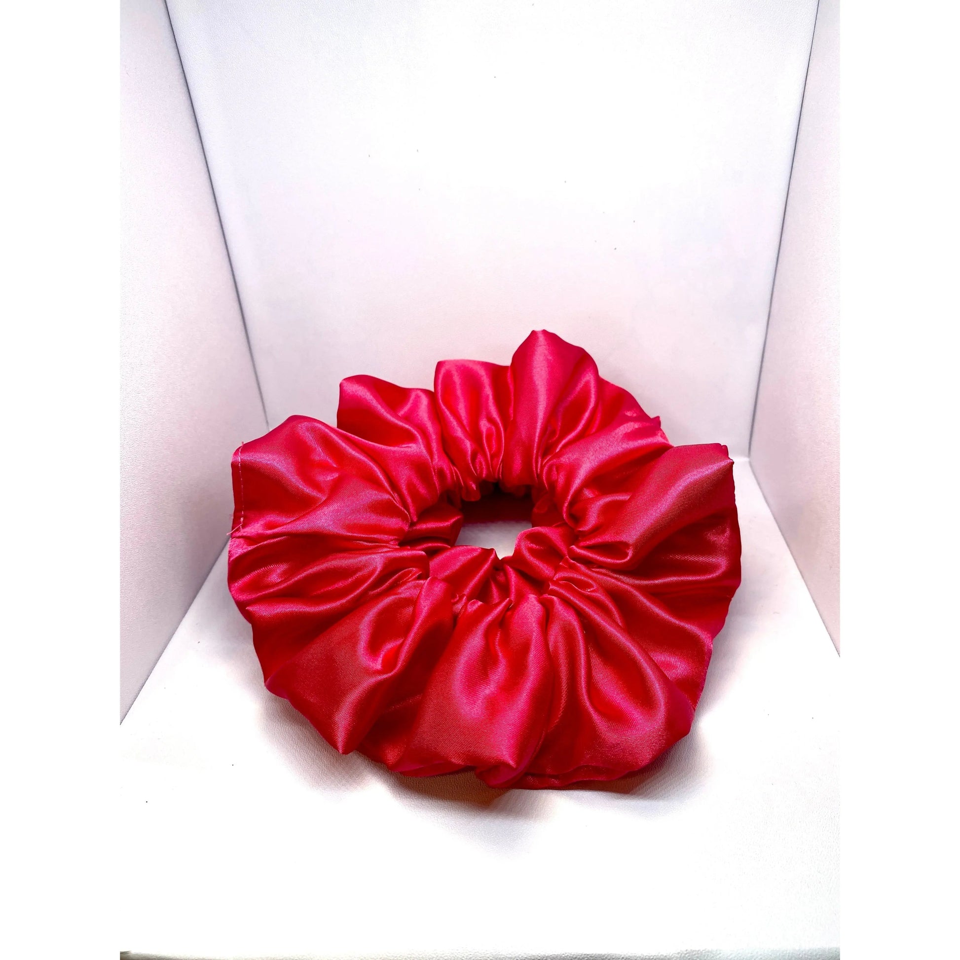 Hot Pink Silk Scrunchie Enchanted Scrunch
