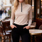 Elegant Slim-Fit Base Layer Knit Top For Women New Era Fashion LLc