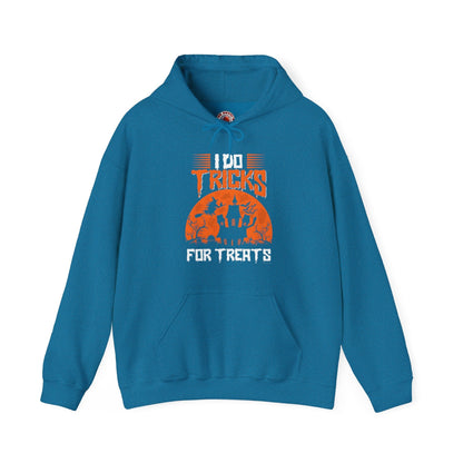 I Do Tricks For Treats Hooded Sweatshirt The Devil's Pickle