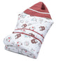 Newborn Baby Blanket Wrapper Cotton Spring Newborn Baby Quilt Double Layers Swaddle Wrap Cotton Baby Anti-shock Sleeping Bag