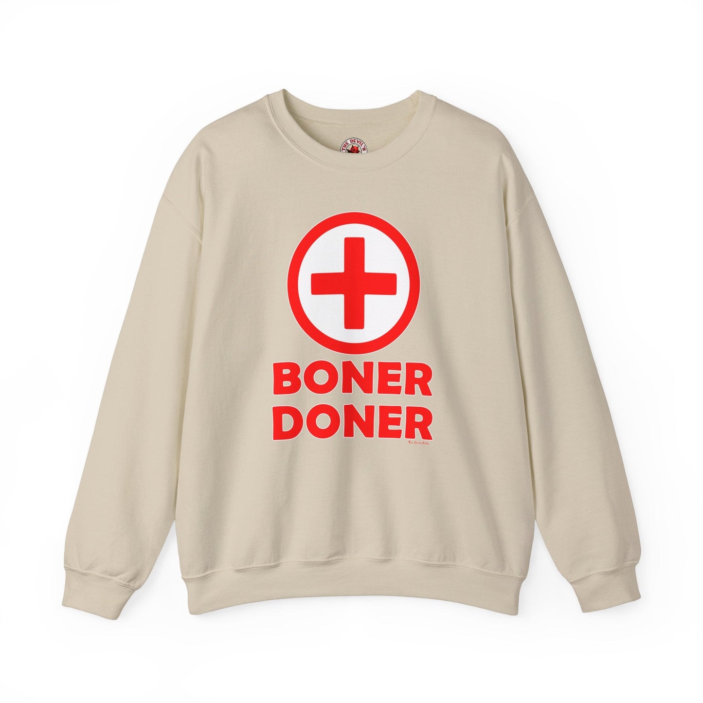 Boner Doner Crewneck Sweatshirt The Devil's Pickle