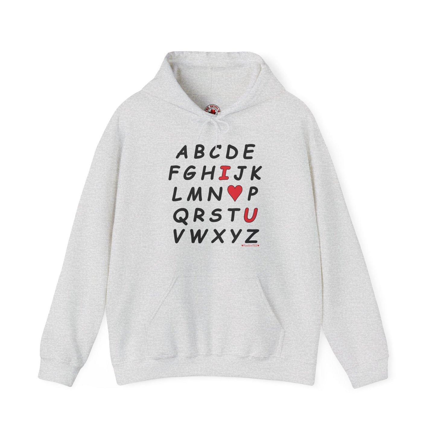 ABC I Love You Hooded Sweatshirt The Devil's Pickle