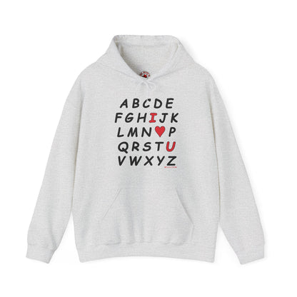 ABC I Love You Hooded Sweatshirt The Devil's Pickle