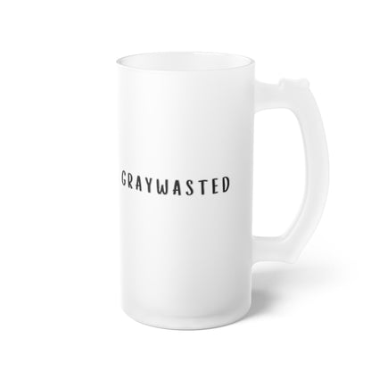 Customized Frosted Glass Beer Mug - Perfect for Parties & Celebrations Grayceful LLC