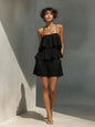 Women's Multi-Layer Ruffle Camisole & Shorts Set FitiqueFit