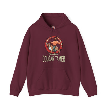 Certified Cougar Tamer Hooded Sweatshirt The Devil's Pickle