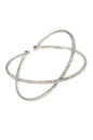 LUXURY CROSSED ADJUSTABLE RHINESTONE BRACELET Shop Style & More | Fresh Looks, Everyday Deals & Free Shipping