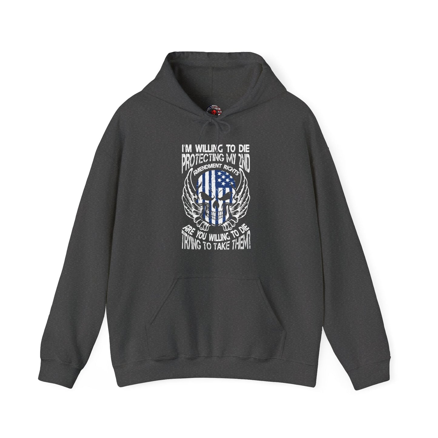 Protecting My 2nd Amendment Rights Hooded Sweatshirt The Devil's Pickle