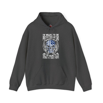 Protecting My 2nd Amendment Rights Hooded Sweatshirt The Devil's Pickle