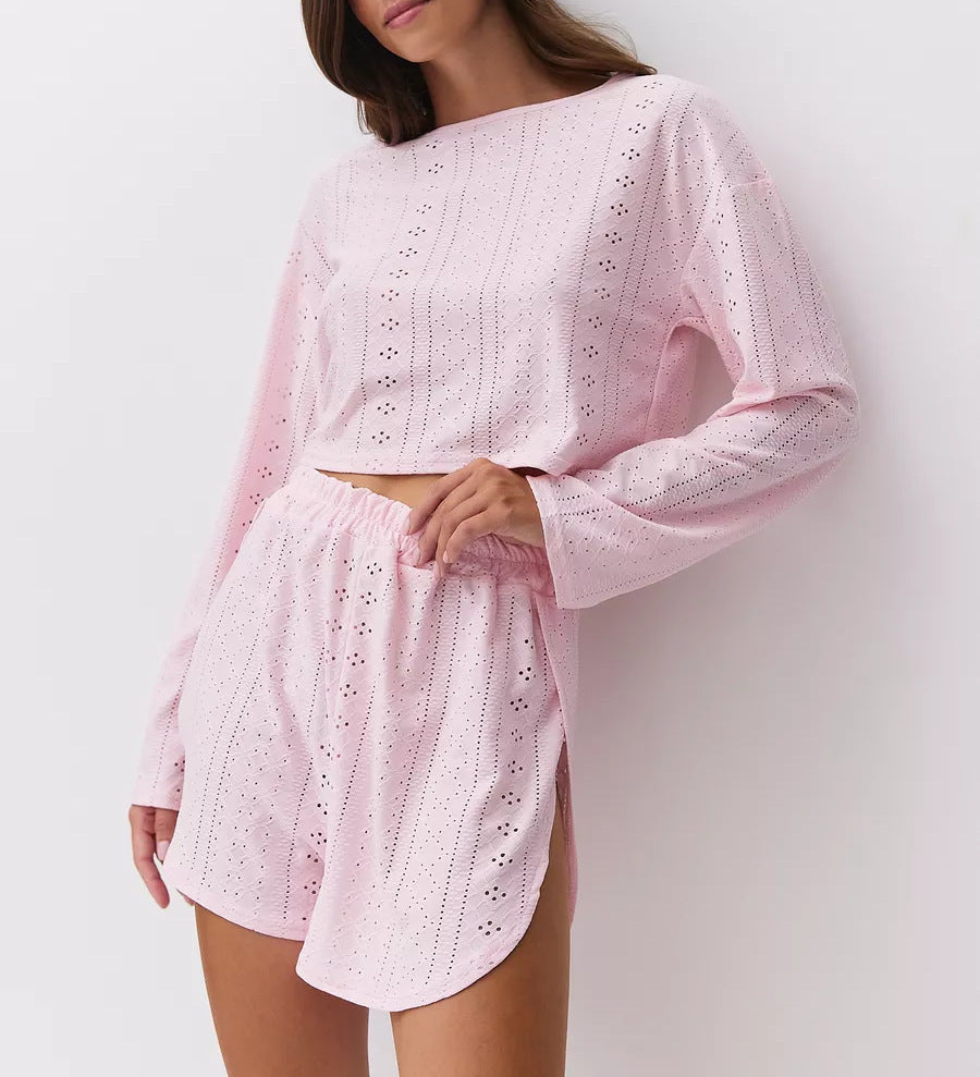 Women’s Slim-Fit Loose Suit Two Piece Shorts Set FitiqueFit