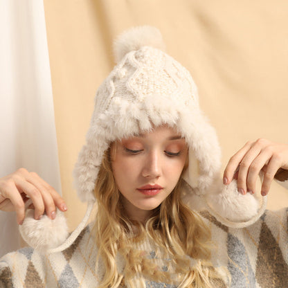 Women’s Fashion Winter Wool Hat – Warm Classic Cold-Weather Beanie FitiqueFit