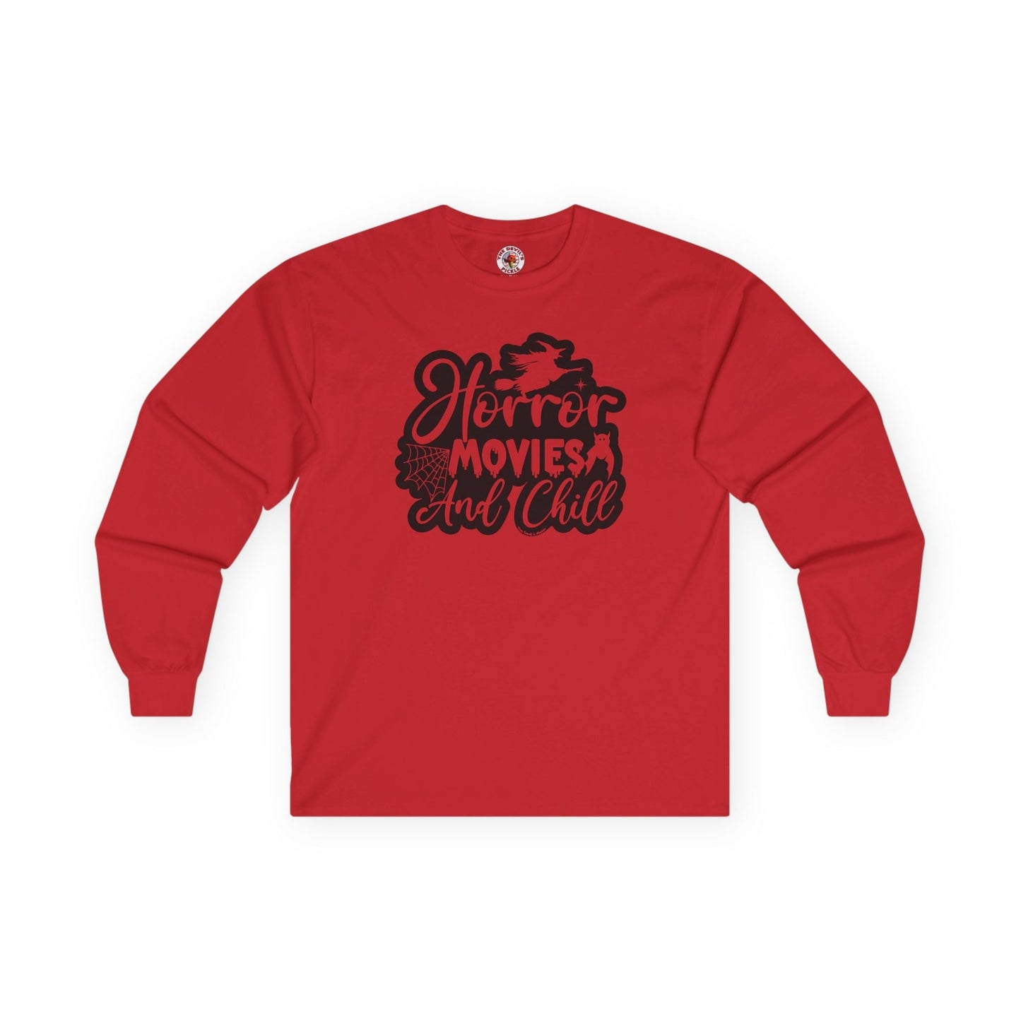 Horror Movies and Chill Long Sleeve Tee The Devil's Pickle