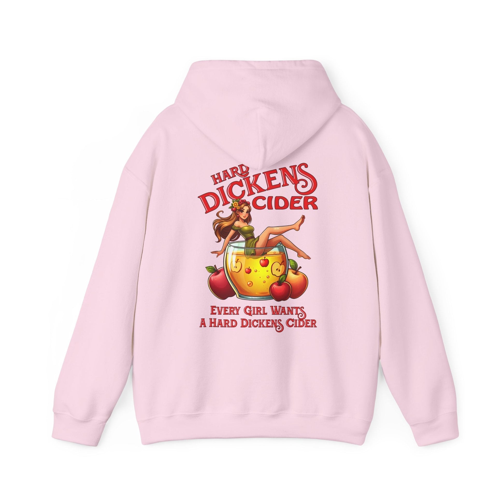 Hard Dickens Cider Front/Back Hooded Sweatshirt The Devil's Pickle