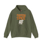 Pumpkin Spice AF Hooded Sweatshirt The Devil's Pickle