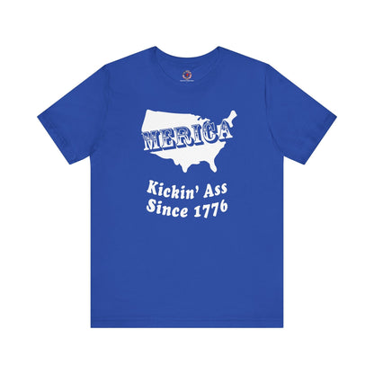 MERICA Kickin' Ass Since 1776 T-Shirt The Devil's Pickle