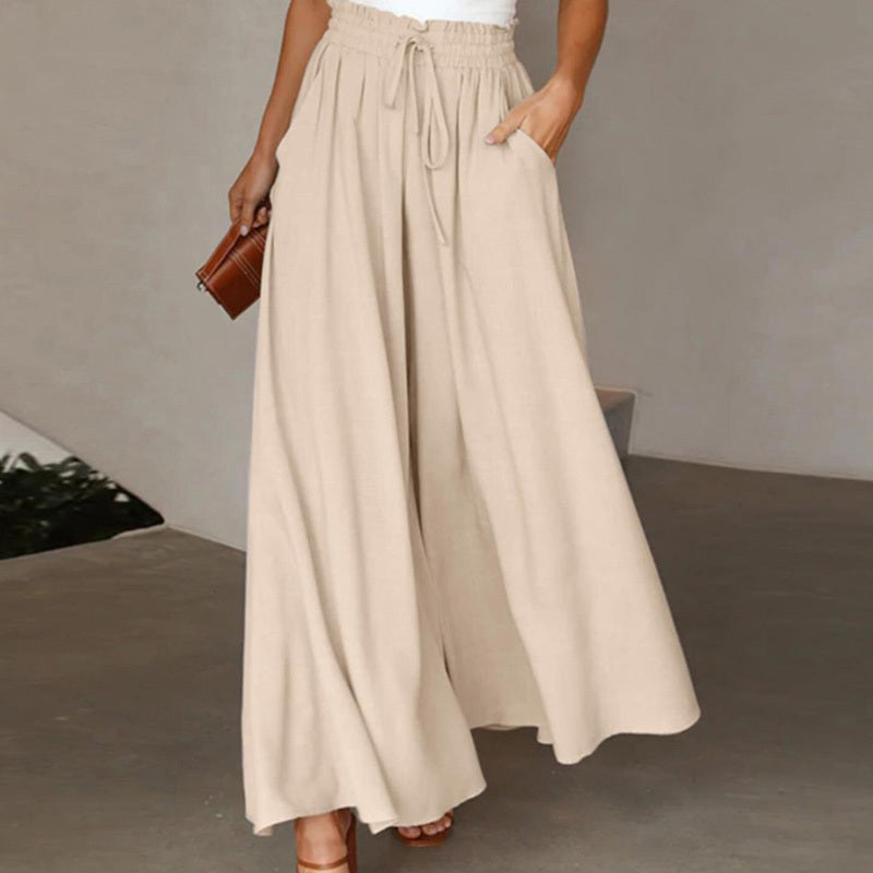 Women's High Waist Wide Leg Pants FitiqueFit