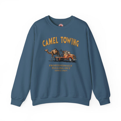 Camel Towing Crewneck Sweatshirt The Devil's Pickle