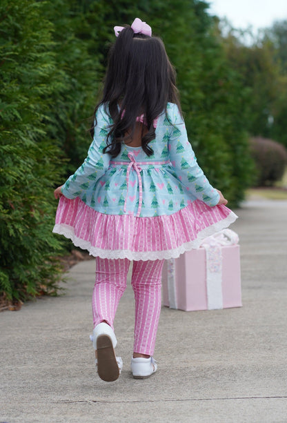 Chloe Tunic Set - Frosted Winterland Always In Bloom Clothing Co