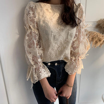 Western Lace Dream Top Country in My Heart