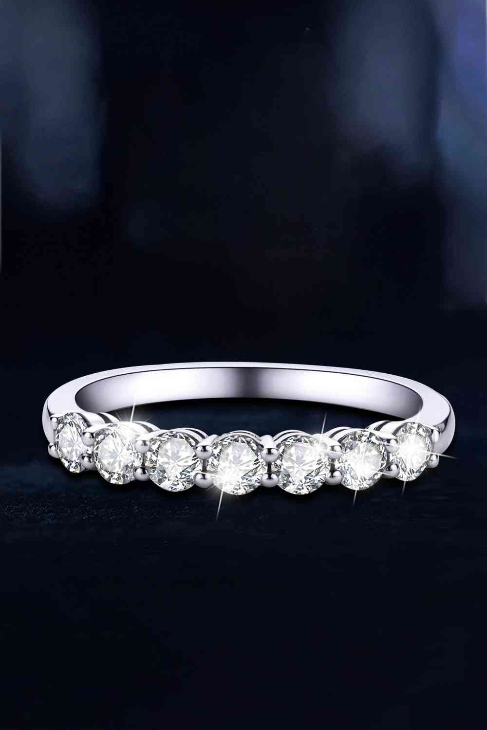 Can't Stop Your Shine Moissanite Ring – Elegant Minimalist Design See size chart under “more details” The Fashion Celestial