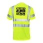 Amish Electrician - Reflective Safety T-Shirt Armed American Supply