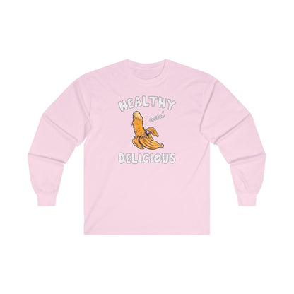 Healthy and Delicious Long Sleeve Tee The Devil's Pickle