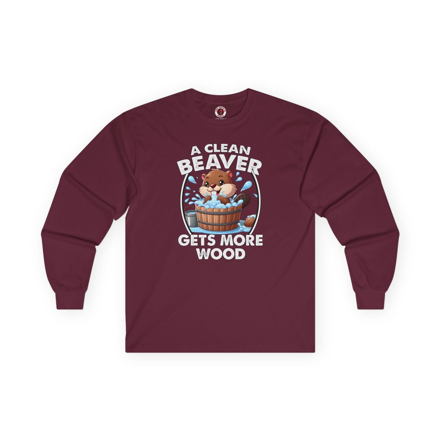 A Clean Beaver Gets More Wood Long Sleeve Tee The Devil's Pickle