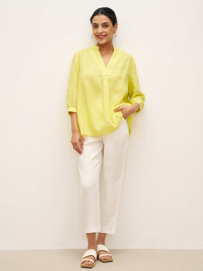 100% Linen Dress Shirt JOANNA LINTICO