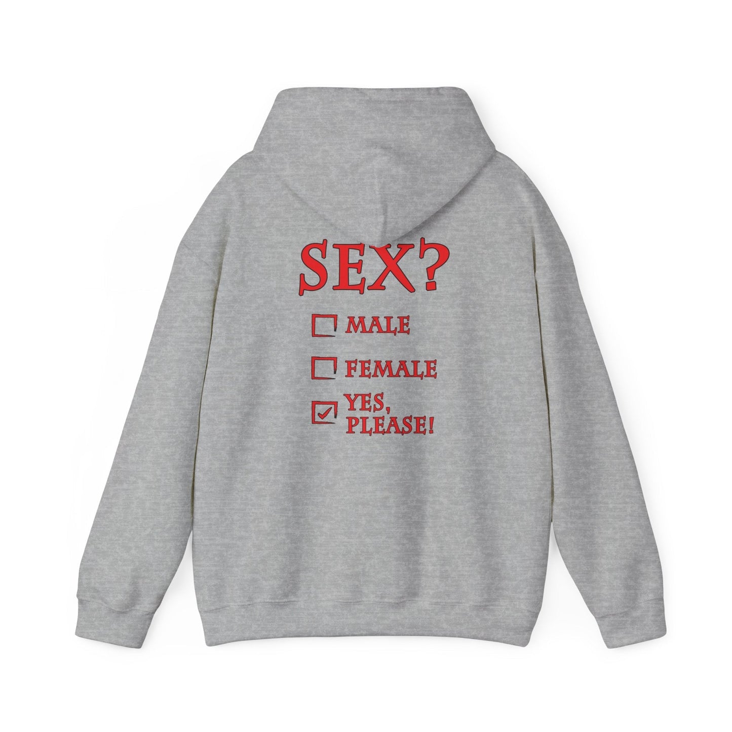 Sex? Yes, Please Hooded Sweatshirt The Devil's Pickle