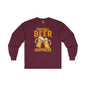 Football Beer and Happiness Long Sleeve Tee The Devil's Pickle