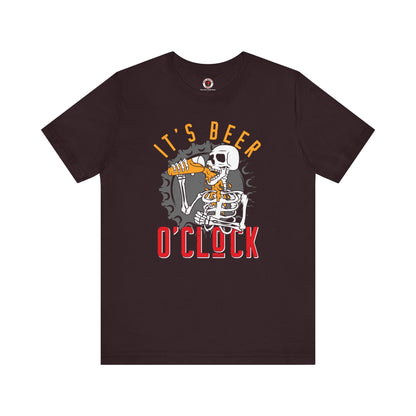 It's Beer O'Clock Skeleton T-Shirt The Devil's Pickle