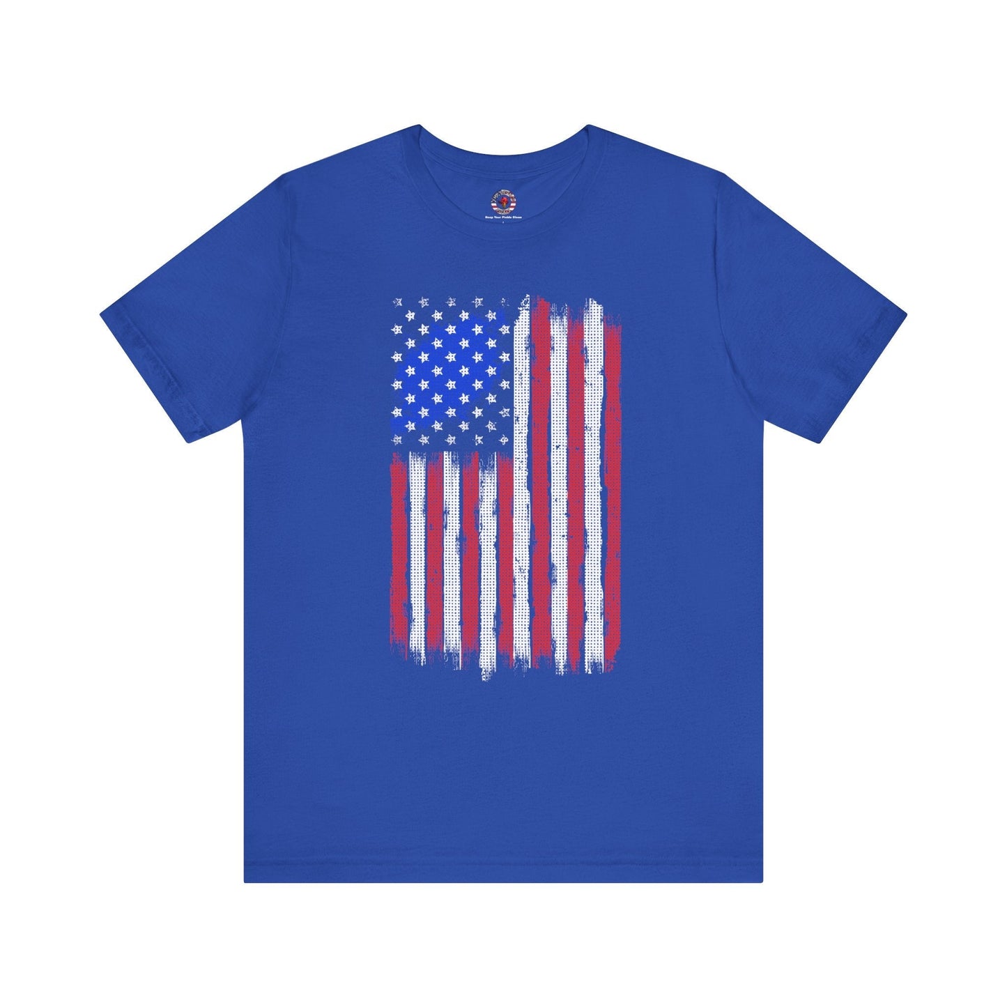 Tattered American Flag T-Shirt The Devil's Pickle