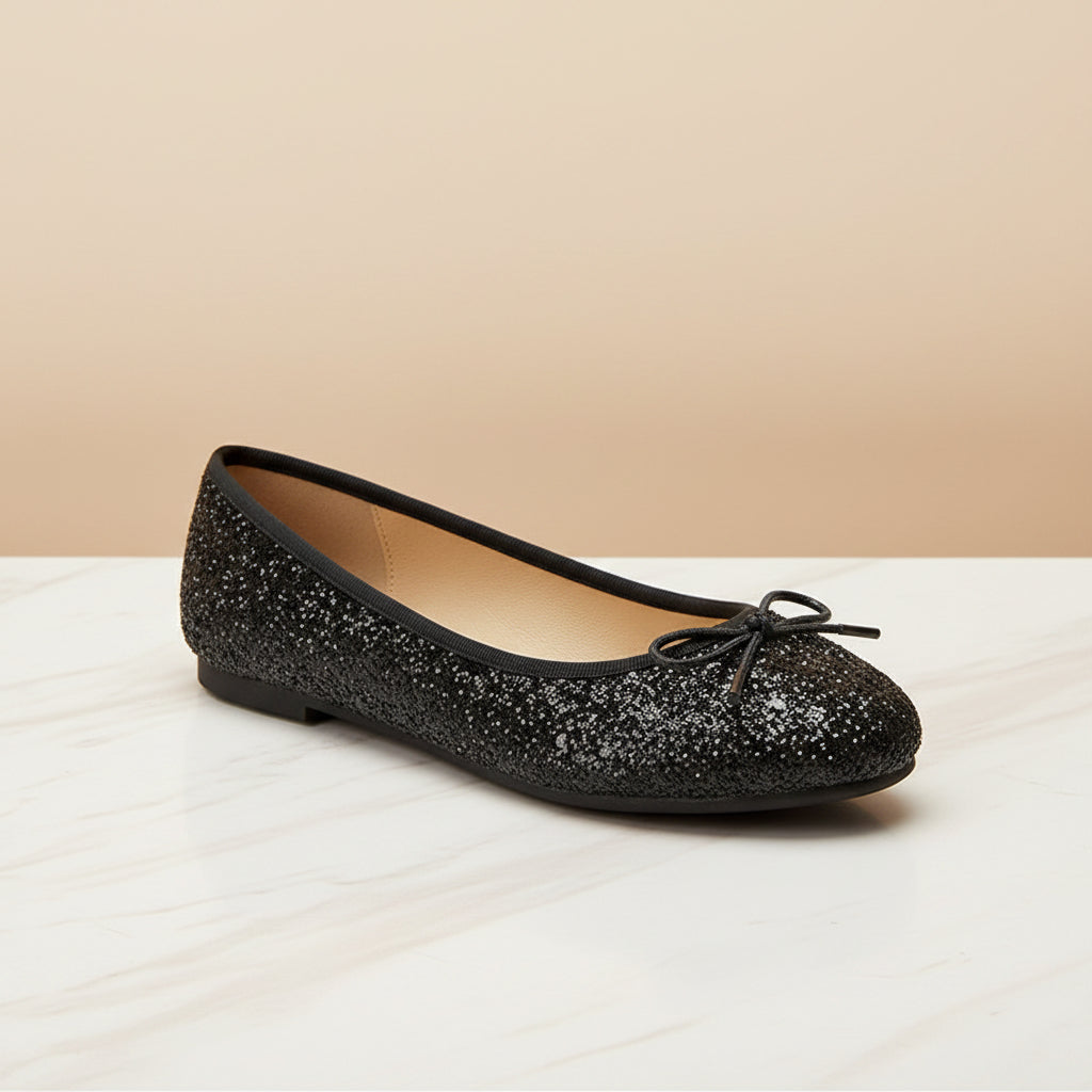 Women's Classic Egg-Roll Edge Slip-On Flats – Chanel-Inspired Round Toe Pumps FitiqueFit