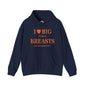 I Heart Big Breasts Hooded Sweatshirt The Devil's Pickle