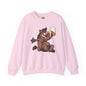 Beer Drinking Boar Crewneck Sweatshirt The Devil's Pickle