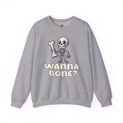 Wanna Bone Crewneck Sweatshirt The Devil's Pickle