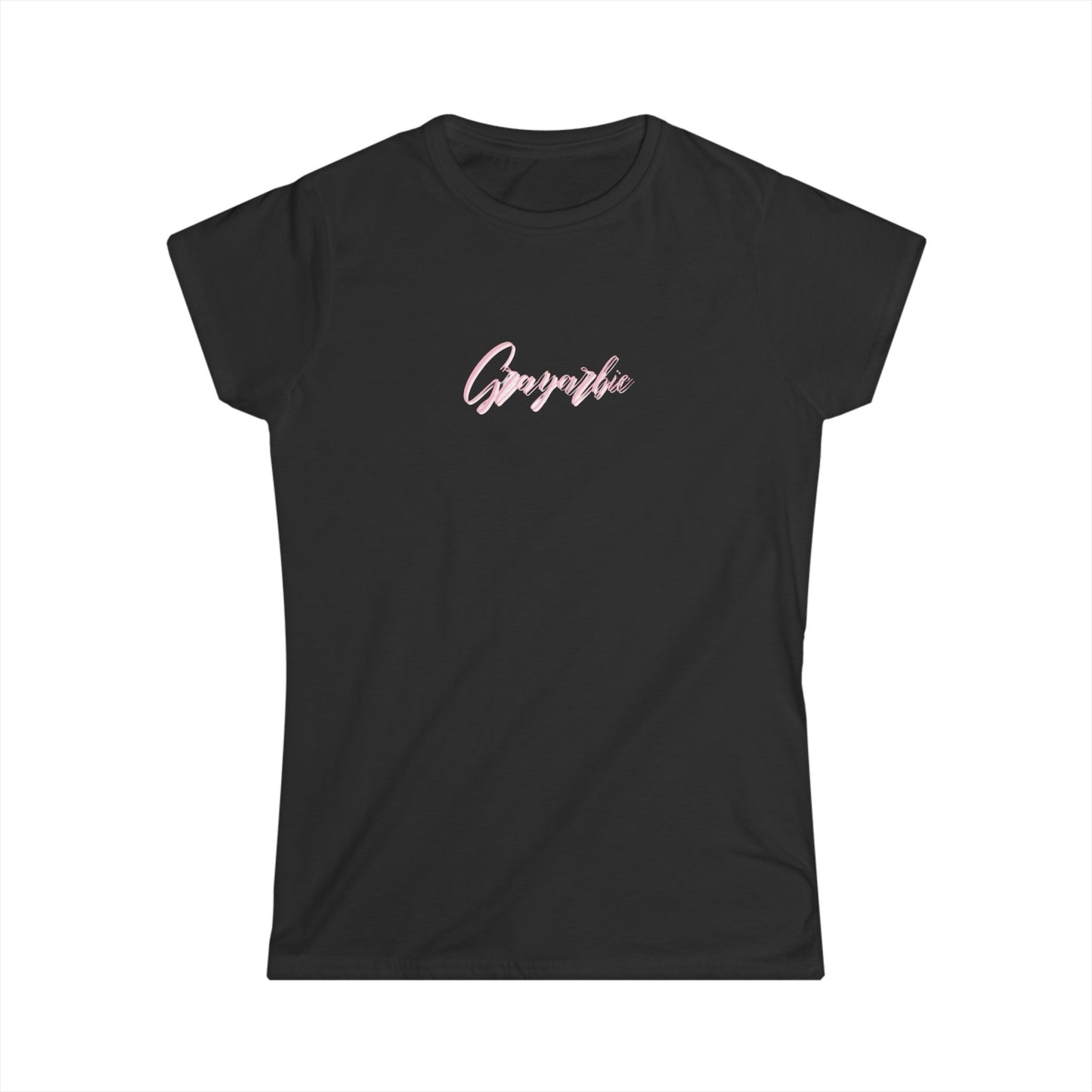 Women's Softstyle Tee "Grayarbie" Grayceful LLC