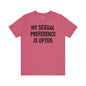 My Sexual Preference Is Often T-Shirt The Devil's Pickle
