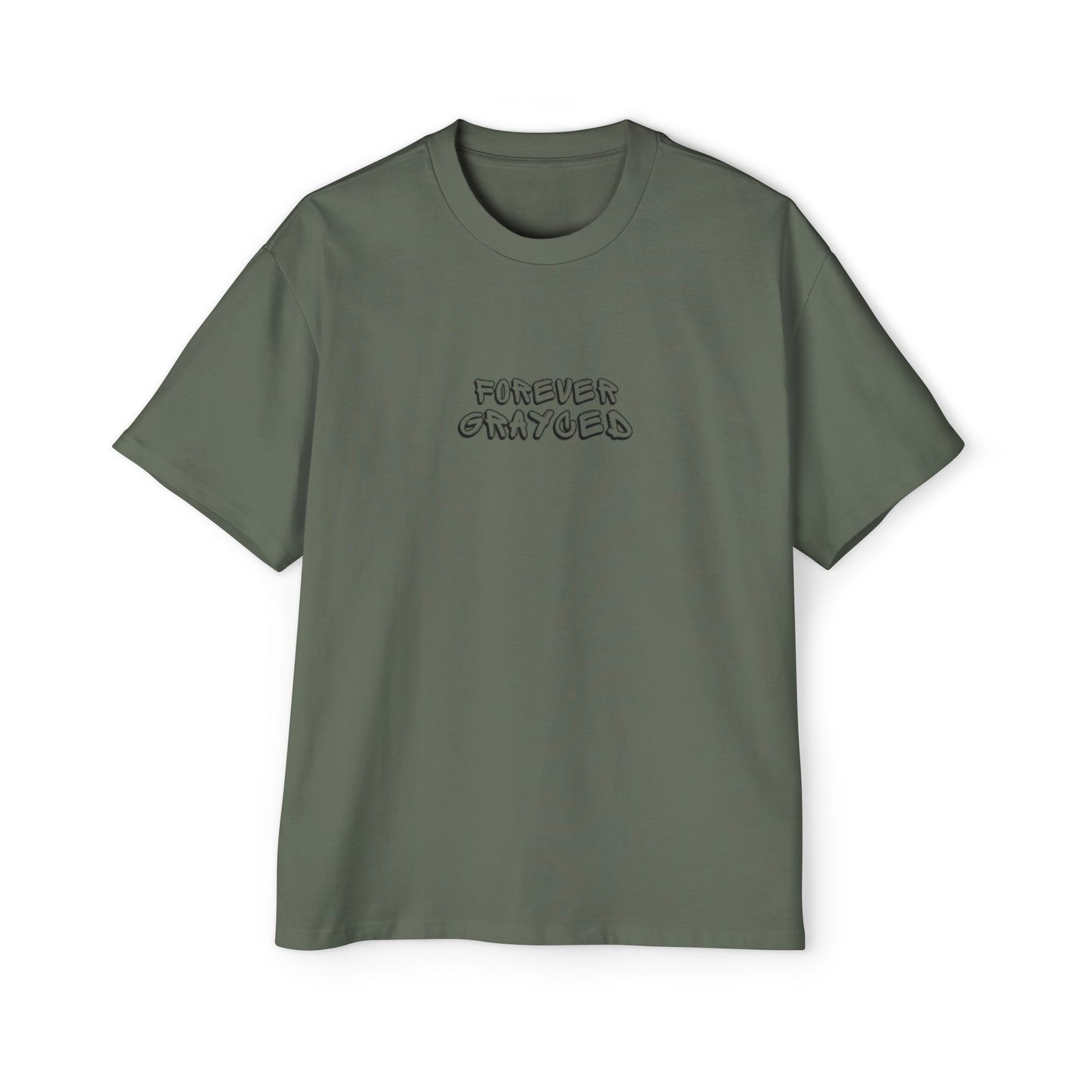 Men's Heavy Oversized Tee Grayceful LLC