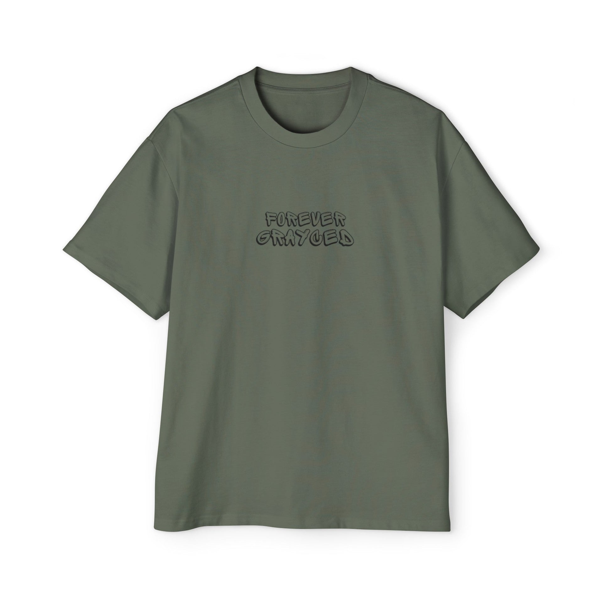 Men's Heavy Oversized Tee Grayceful LLC
