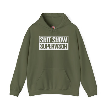 Shit Show Supervisor Hooded Sweatshirt The Devil's Pickle