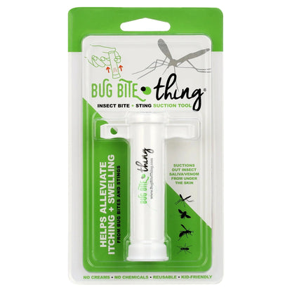 Natural Bug Bite Relief Tool - Chemical-Free Suction Solution for Instant Itch and Swell Relief