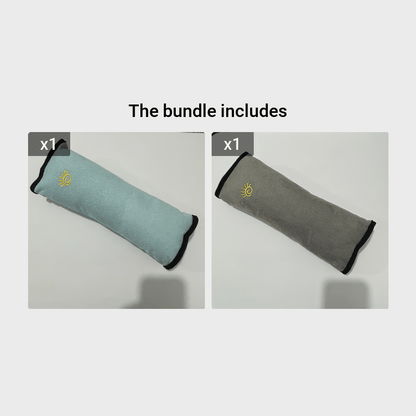 1pc Car Automotive Seat Belt Cover Shoulder Cover Seat Belt Holder Cute Lengthened And Thickened Plush Safety Belt Shoulder Cover, Car Safety Shoulder Guard, Seat Belt Adjustment Retainer, Anti-Strangle Neck Seat Belt NovaCart