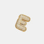 EmberLuxe "Glimmer" Bubble Letter Pendant (A-K) Ivory Embers